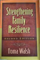 Strengthening family resilience