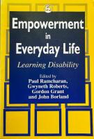 Empowerment in Everyday Life