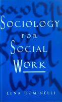 Sociology for social work