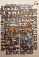 Lambda Nordica nr 3-4/2025