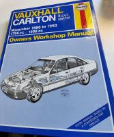 Vauxhall Carlton 1986-93 Owner's Workshop Manual