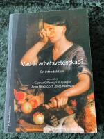 Vad &auml;r arbetsvetenskap? : en introduktion