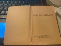 Pippi L&aring;ngstrump f&ouml;rsta utg&aring;va fr&aring;n 1945