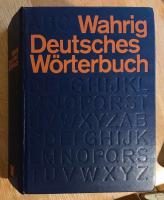 Wahrig Deutsches W&ouml;rterbuch : mit einem "Lexikon der deutschen Sprachlehre"