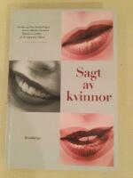Sagt av kvinnor