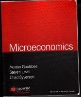 Microeconomics