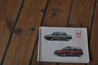 Instrukionsbok Honda 1990