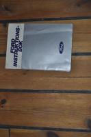 Instruktionsbok Ford Fiesta, Escort, Capri och Taunus