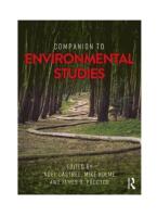Companion to environmental studies