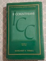 ICC: 2 Corinthians vol 2 (kap 8-13)
