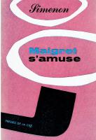 Maigret  s&acute;amuse - Georg Simenon
