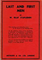 Last and First Men