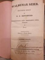 Waldemar Seier. En Historisk Roman af B. S.  (Andra delen). Stockholm 1830