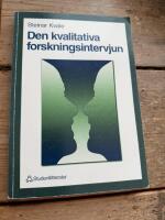 Den kvalitativa forskningsintervjun