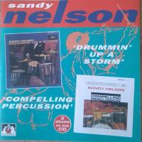 Drummin' up a storm / Compelling percussion (2 album p&aring; 1 CD. O&ouml;ppnad)