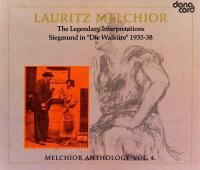 Anthology vol. 4 - The Legendary Interpretations Siegmund In "Die Walküre" 1935-1938 (Dubbel-CD)