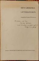 Den grekiska litteraturen