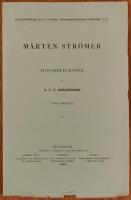 M&aring;rten Str&ouml;mer. Minnesteckning