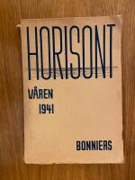Horisont. Litter&auml;r kalender. V&aring;ren 1941
