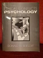 Ethical conflicts in psychology