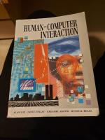 Human-computer interaction