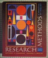 Research methods : a process of inquiry