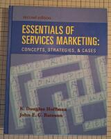 Essentials of Services Marketing: Concepts, Strategies & CasesDryden Press Series in FinanceDryden Press series in marketingMarketing Series