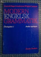 Modern engelsk grammatik &Ouml;vningsbok 1