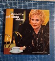 Annette på sista sidan