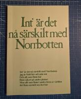 Int' &auml;r det n&aring; s&auml;rskilt med Norrbotten