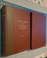 Who's Who in Western Europe, 1984