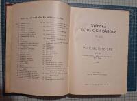 Svenska gods och g&aring;rdar. Del XLIII V&auml;sterbottens L&auml;n Norra