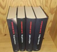 Twilight-serien alla 4 b&ouml;ckerna: Om jag kunde dr&ouml;mma, N&auml;r jag h&ouml;r din r&ouml;st, Ljudet av ditt hj&auml;rta och S&aring; l&auml;nge vi b&aring;da andas 