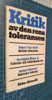 Kritik av den rena toleransen