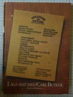 Laga mat med Carl Butler : 84 recept ur Carl Butlers receptklubb