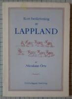 Kort beskrivning av Lappland