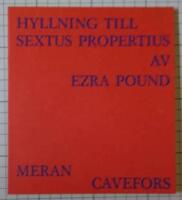 Hyllning till Sextus Propertius