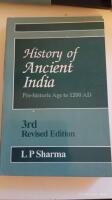 History of Ancient India. Pre-historic Age to 1200 AD
