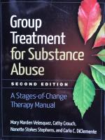 Group Treatment for Substance Abuse