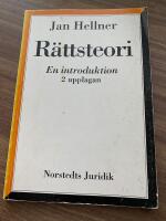 R&auml;ttsteori : En introduktion