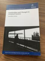 Continuities and changes in criminal careers