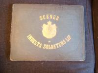 Scener ur indelta soldatens lif tecknade af V L E Sparre Text af Gust. Nyblaeus