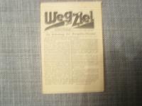 Weg und Ziel informationsblatt der Deutschen Antifaschisten aus der CSR in Schweden No 10 1944