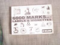 6000 Marks Labels & Vignettes Vol 1