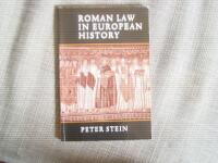 Roman law in european history