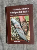Fr&aring;n kniv till slida med pautat motiv. Teknik - design, utformning och linj