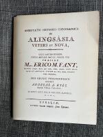 Om det gamla och det nya Alings&aring;s : Anders Kn&ouml;s' avhandling fr&aring;n 1793-94 "De Alings&aring;sia veteri et nova"