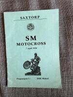 Saxtorp SM i Motocross  7 april 1968