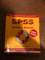 SPSS Survival manual