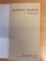 Marino Marini: 15 lithographies